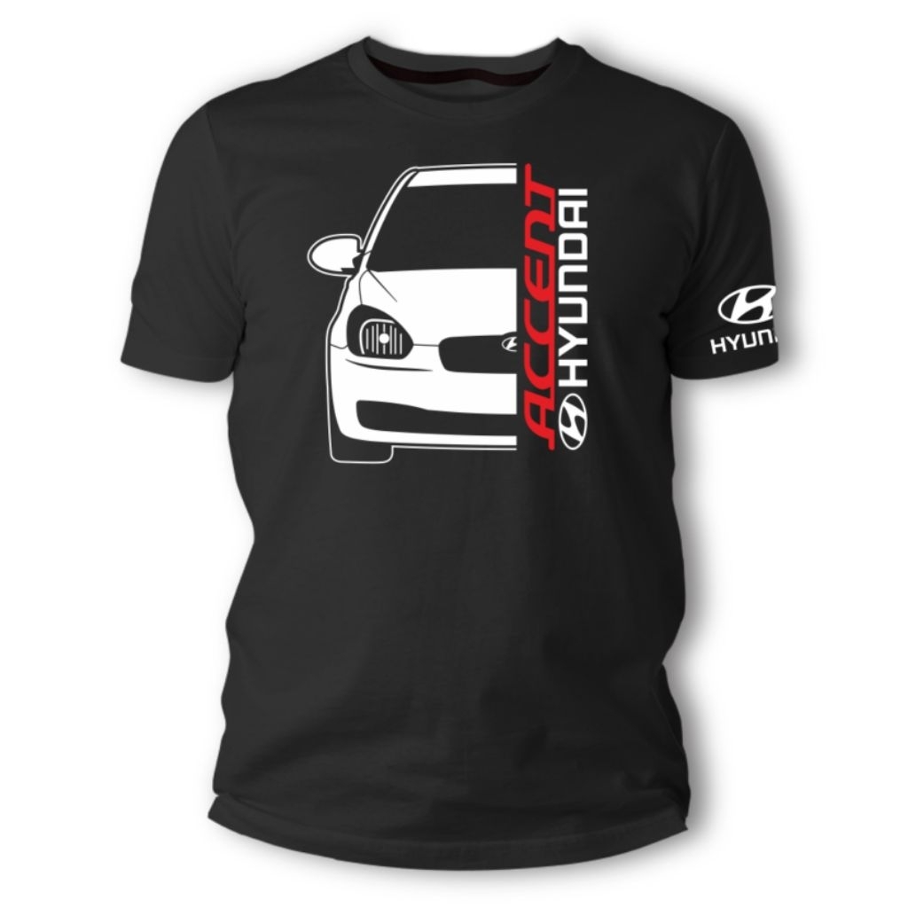Tshirt - Kaos - Baju - Hyundai Accent