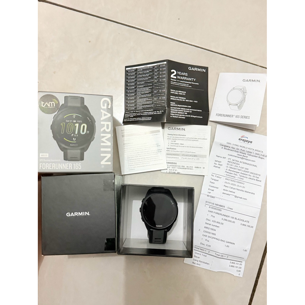 Garmin Forerunner 165