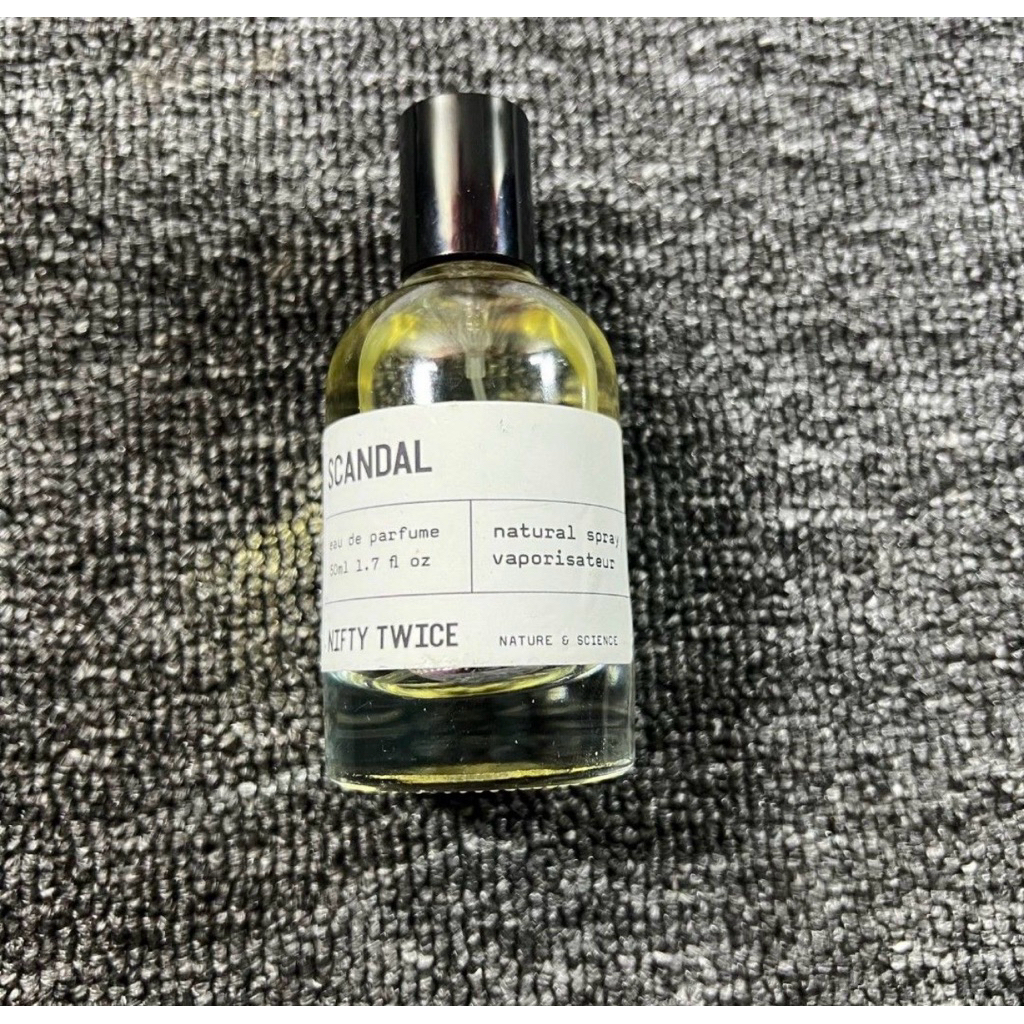 preloved parfum ori nifty twice scandal isi 90-99%