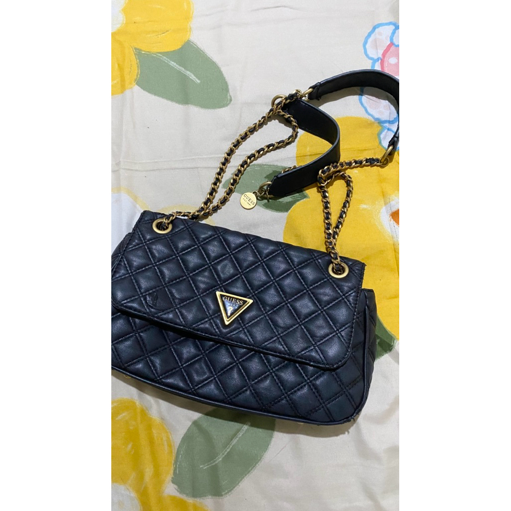 pl Guess Giully Quilted Crossbody Bag