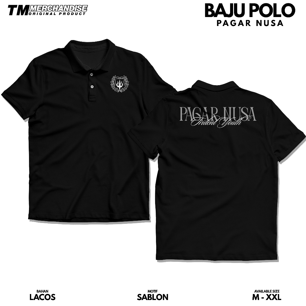 Kaos Polo Pagar Nusa Kaos Kerah Pagar Nusa Kaos Polo Pagar Nusa 1986