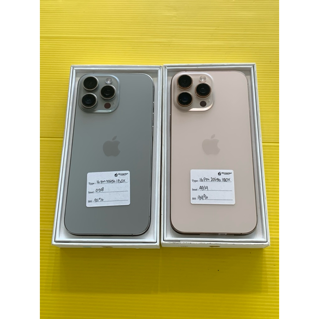 SPESIAL IPHONE 16 PROMAX 256GB EX IBOX ON GARANSI