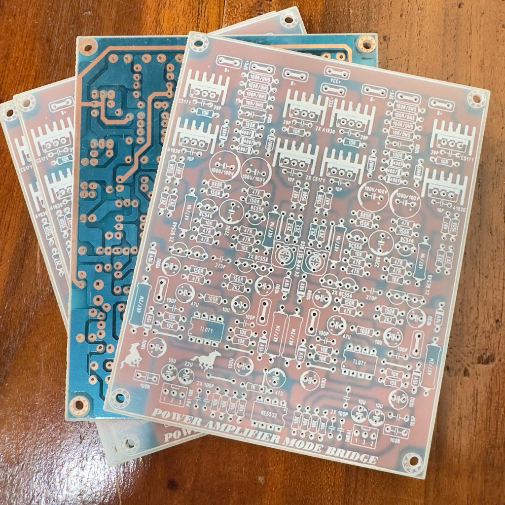 PCB Driver SJK V16 BTL BRIDGE Fiber FR4