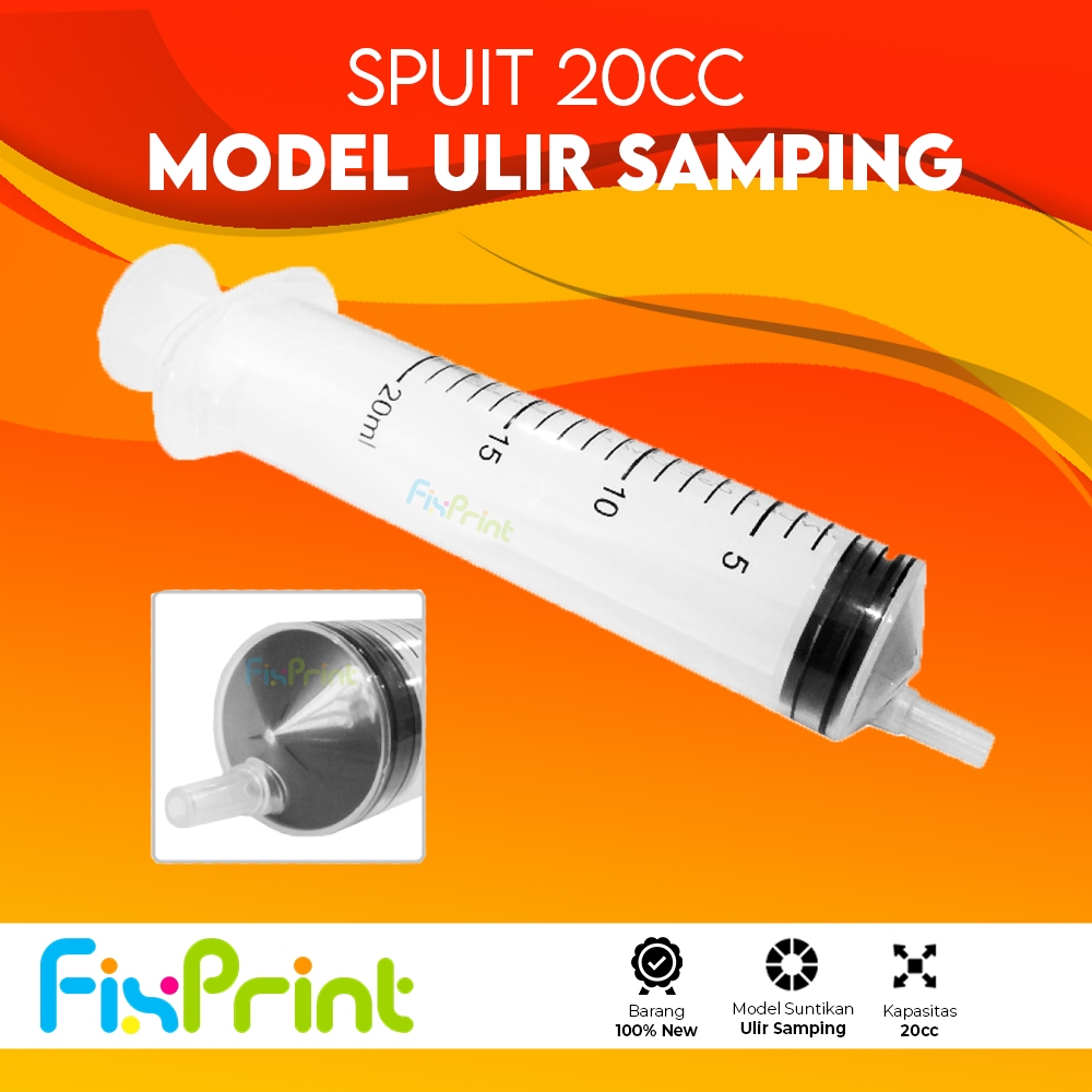 Spuid 20cc Spuit 20cc Syringe 20cc Untuk Kuras Cartridge Refill Tinta Parfum Spet 20ml Spuit 20ml Ta