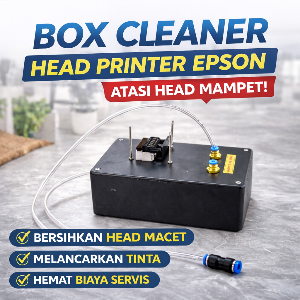 box cleaner pembersih head printer epson
