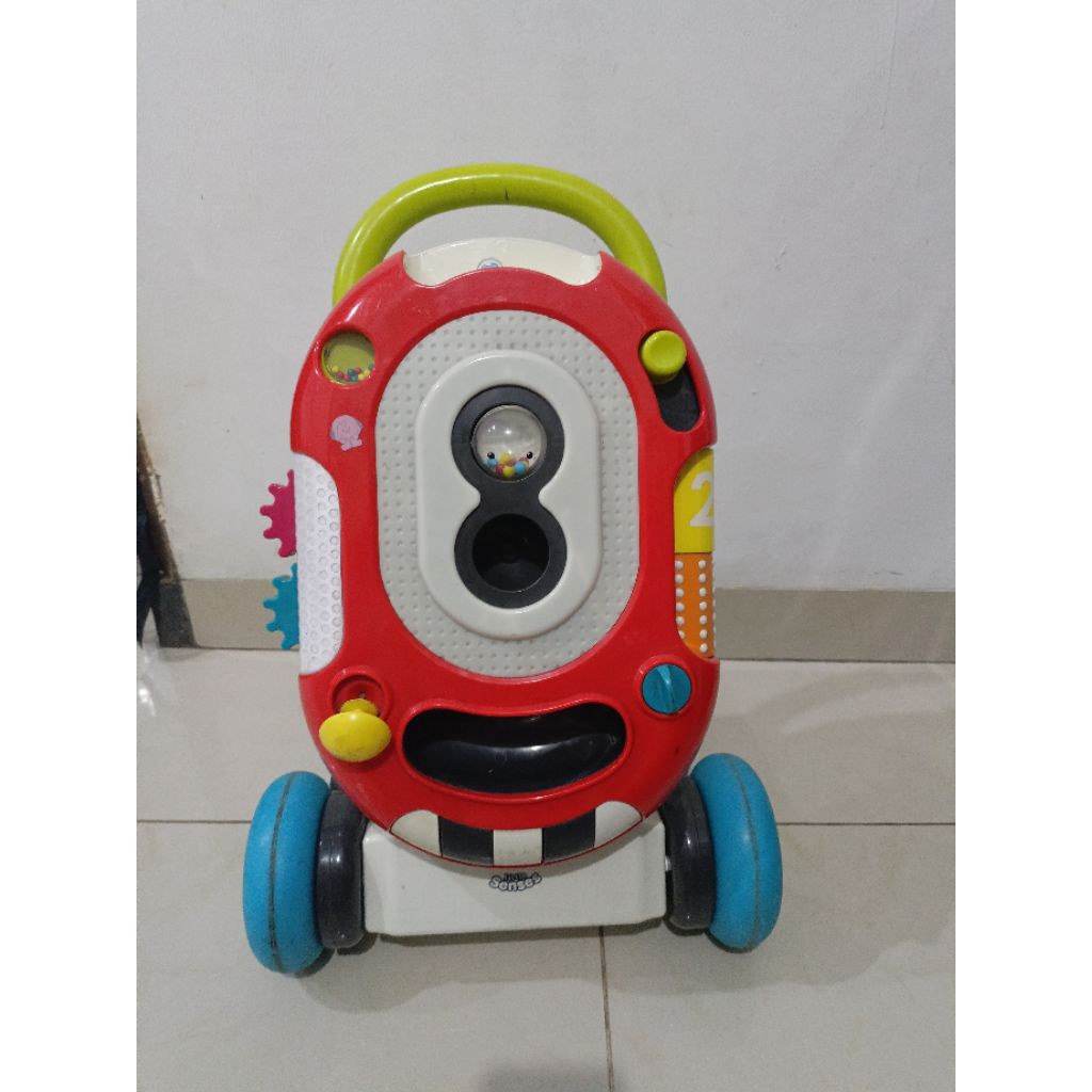 elc little senses push walker preloved