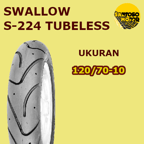 Ban Matic 120 70-10 S-224 Swallow Tubeless
