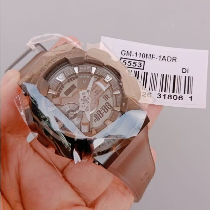 Gshock Metal GM110MF Black Smoke