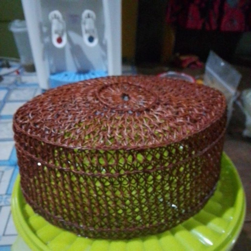 Peci Rotan coklat muda