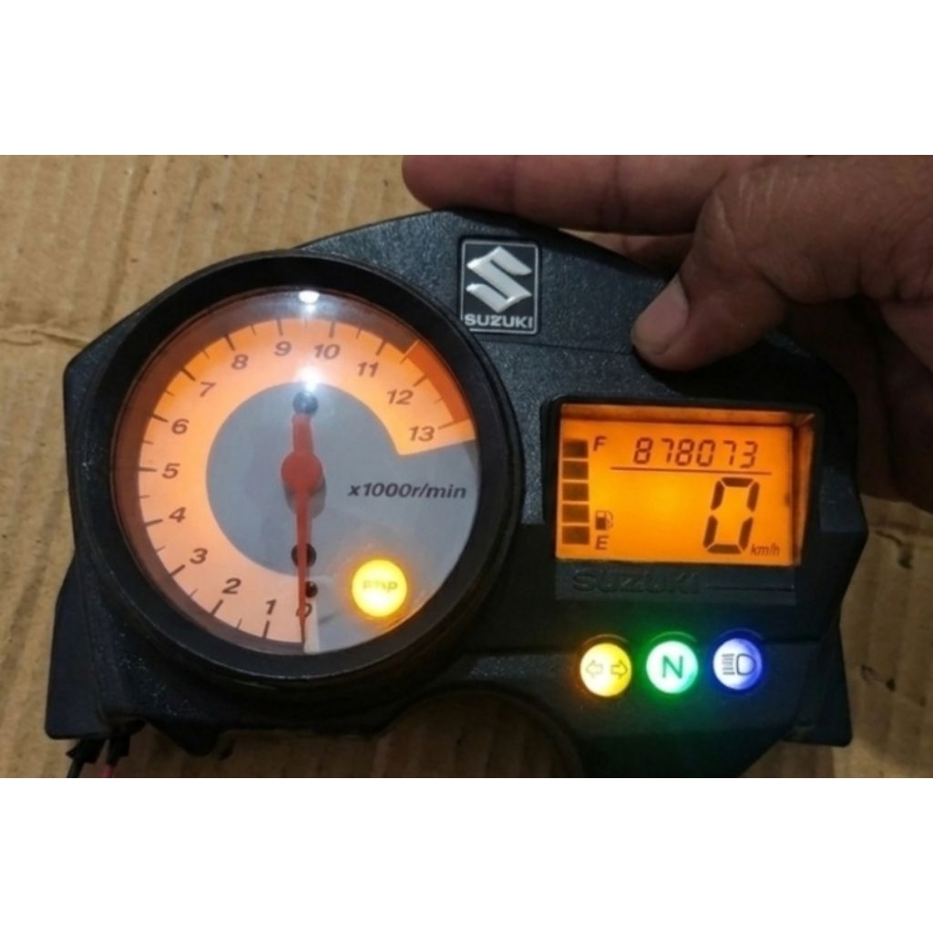SPEEDOMETER MOTOR SUZUKI SATRIA FU 150 THAILAND CBU (2004-2005)ORIGINAL COPOTAN fungsi normal siap p