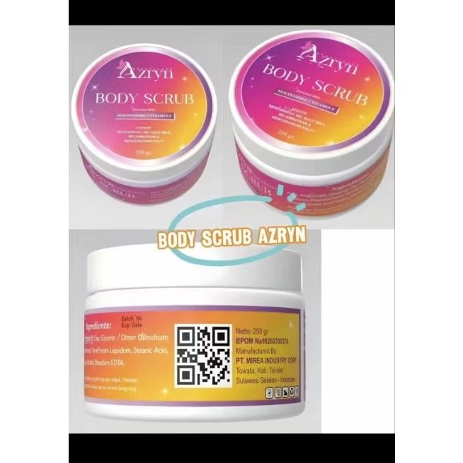 body srub / lulur skin by azryn