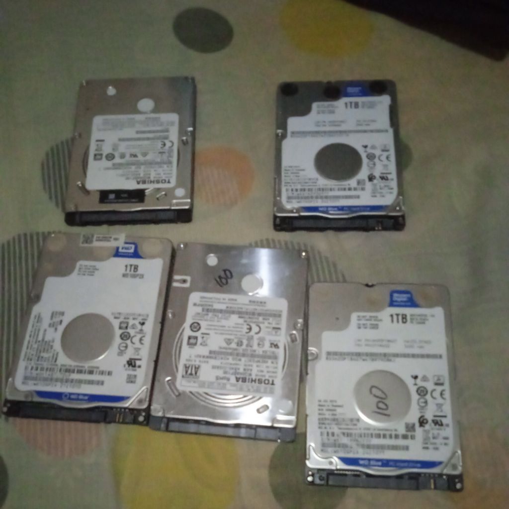hardisk laptop 1 tera health 100persen