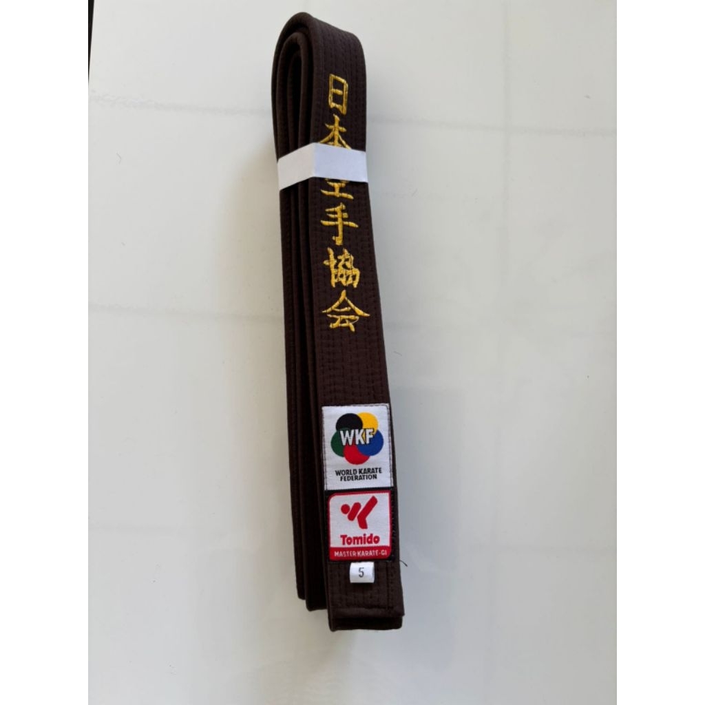 sabuk karate hitam  tomido