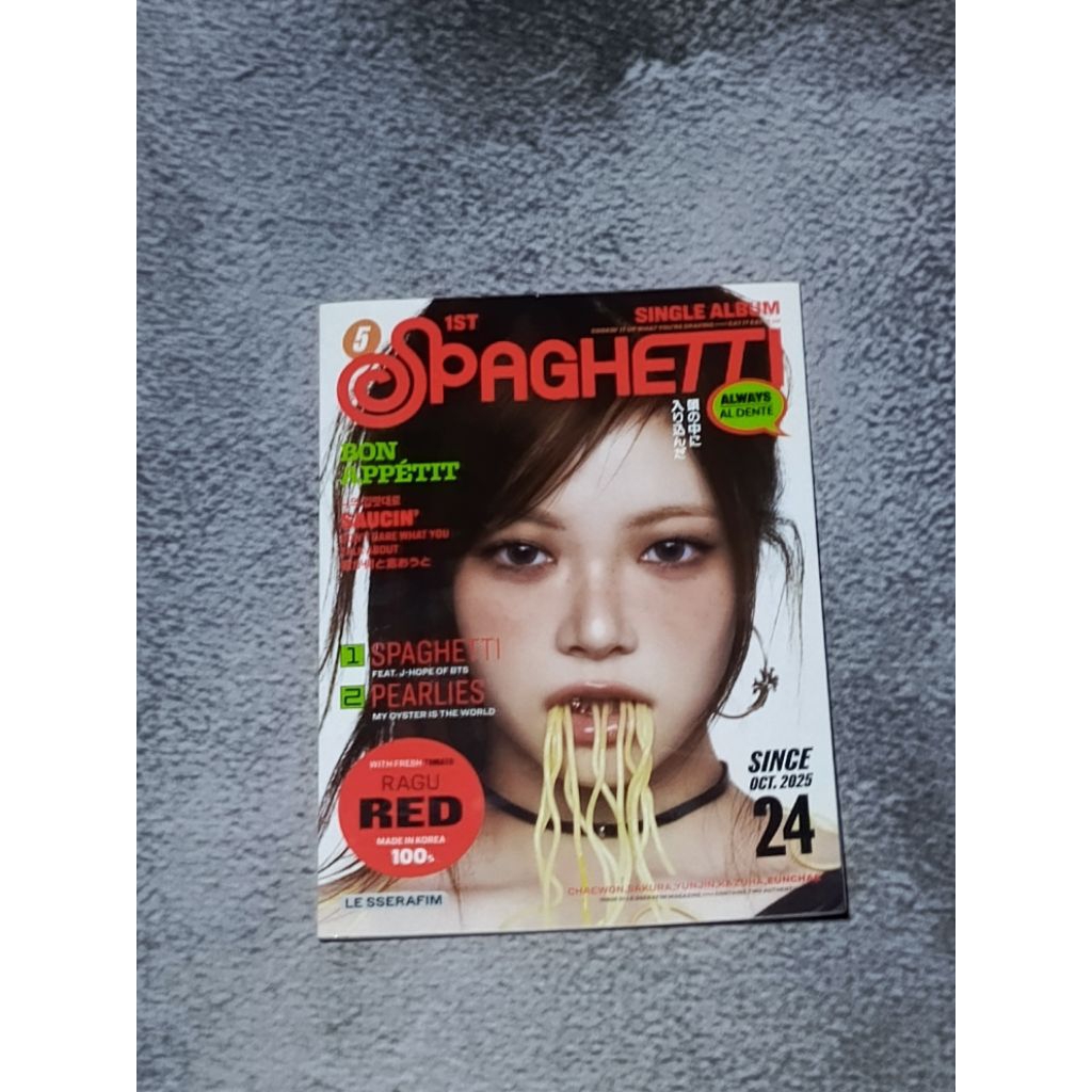 ALBUM SPAGHETTI LE SSERAFIM (EUNCHAE)