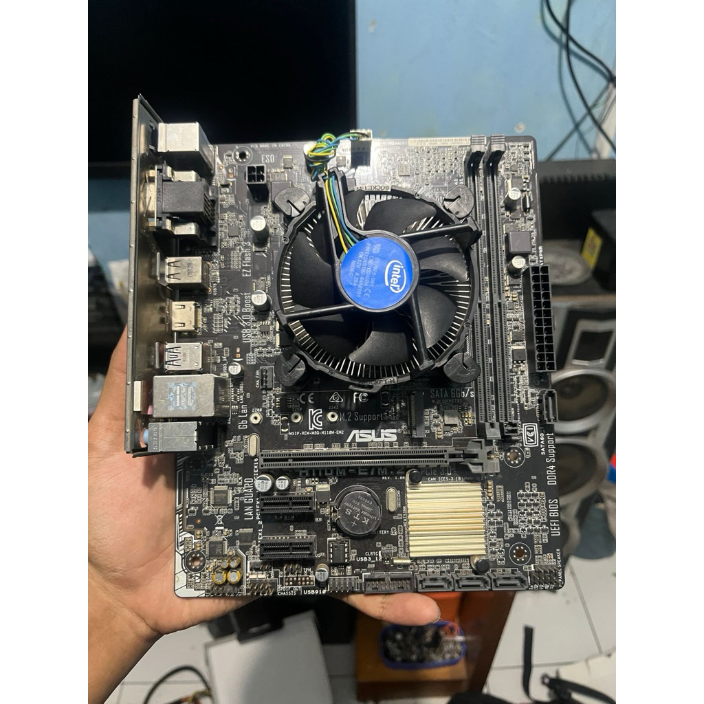 Paketan h110 asus + i3 gen 7