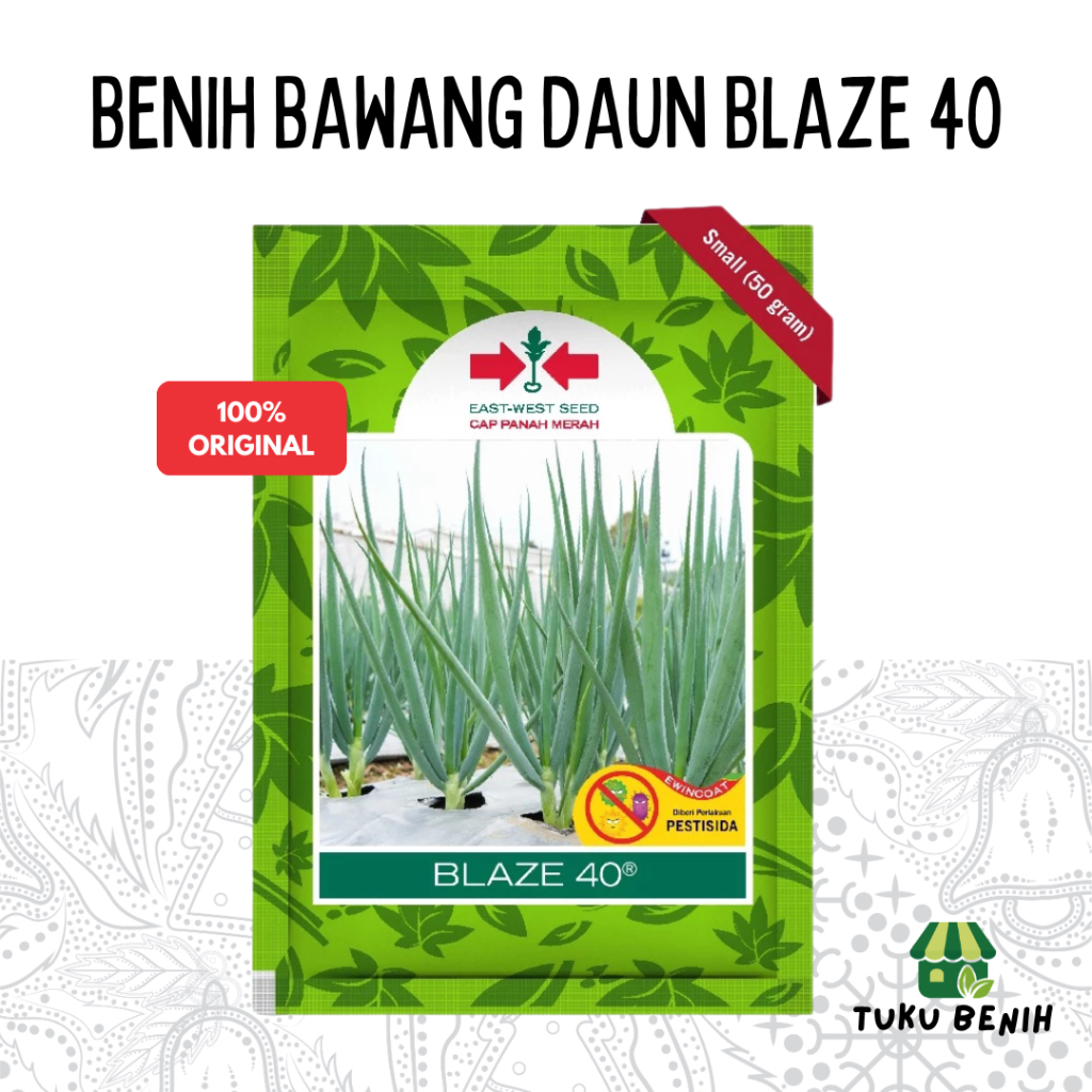 Benih Bawang Daun Blaze 40 50 Gram - Cap Panah Merah
