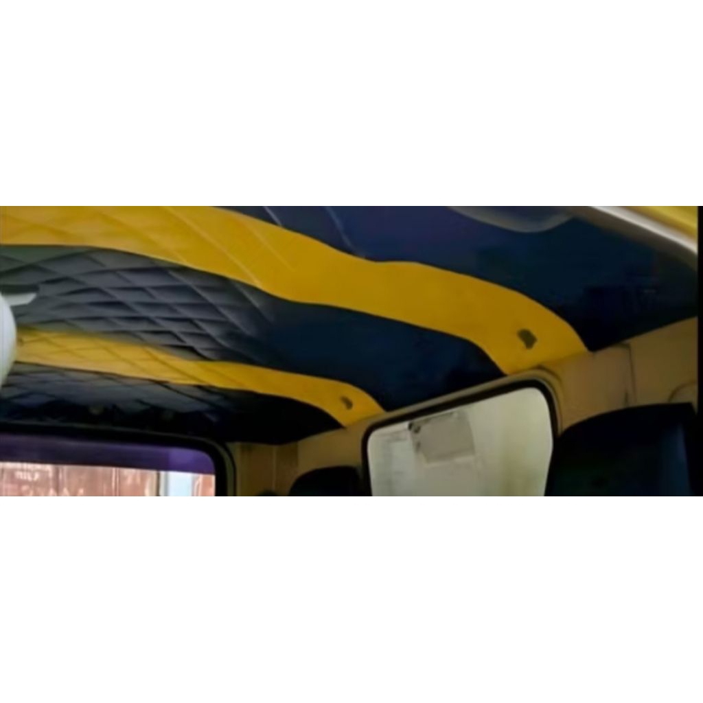 cover bungkus plafon atap mobil truk ragasa,umplung,hino dutro motif wajik