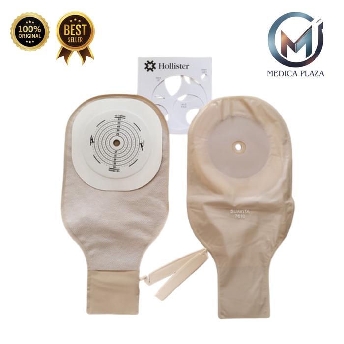 Colostomy bag | Kantong Kolostomi Suavita 7620 Opak Coklat Hollister
