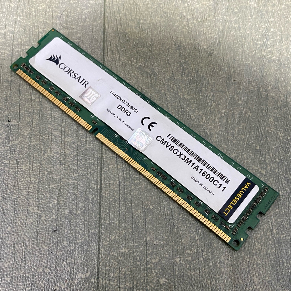 Ram Corsair 8gb DDR3 1600