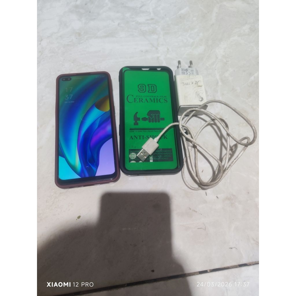 oppo reno 4f ram 8/128 bekas pemakaian siap pakai