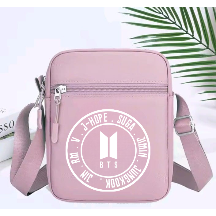 TAS SELENDANG ANAK TERBARU MOTIF BTS ARMY KPOP JUNGKOOK