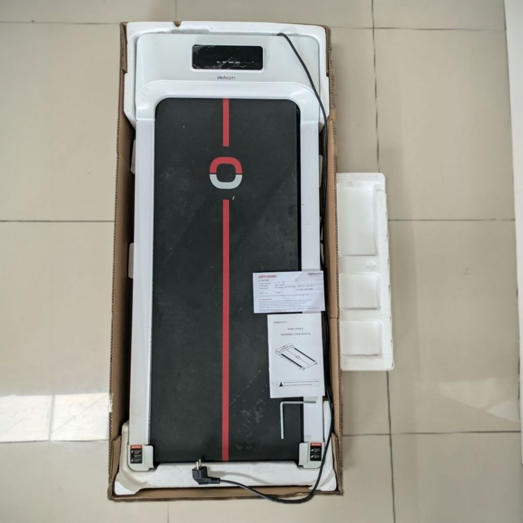 iReborn New Venice Walking Pad Treadmill | Preloved | Second| Like New - Lengkap Dus & Remote