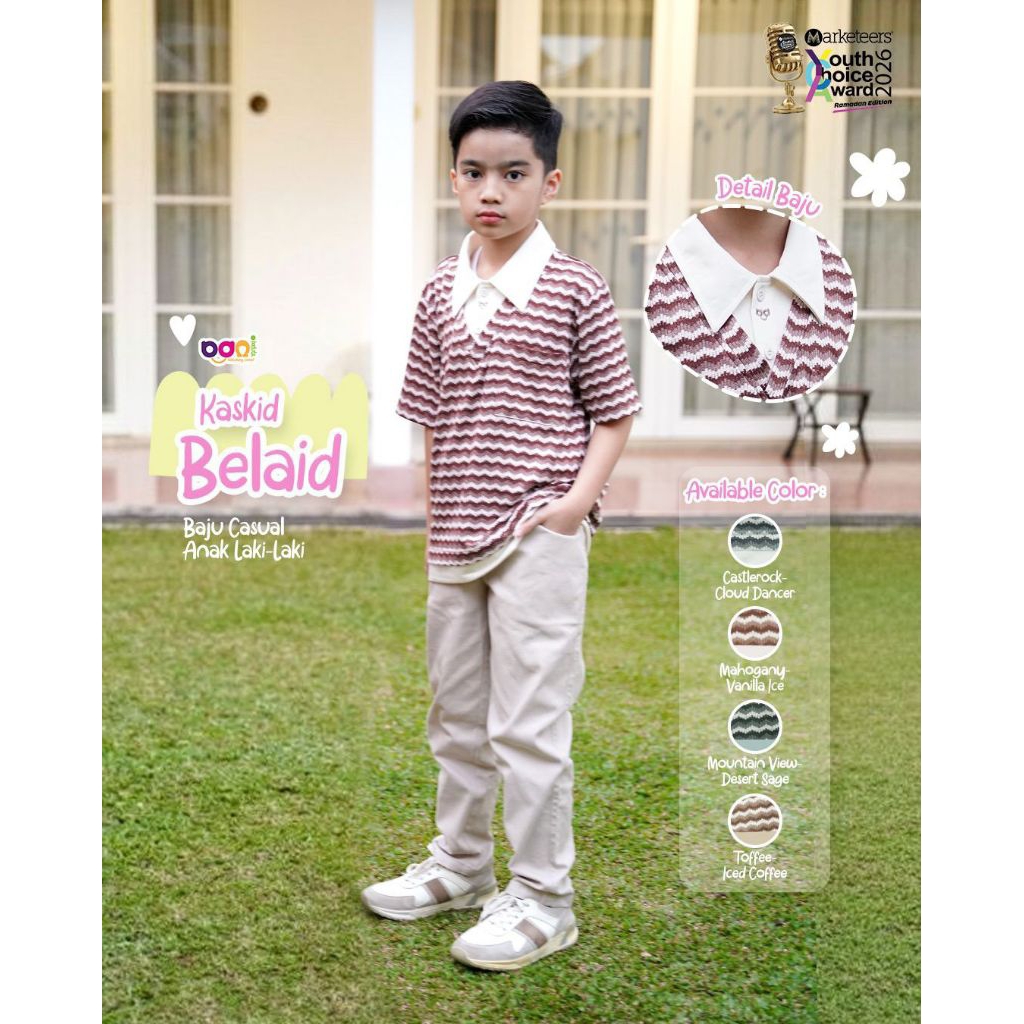 Rabbani - Kaskid Belaid / Kaos Kids Rabbani Ori / Kaos kerah anak