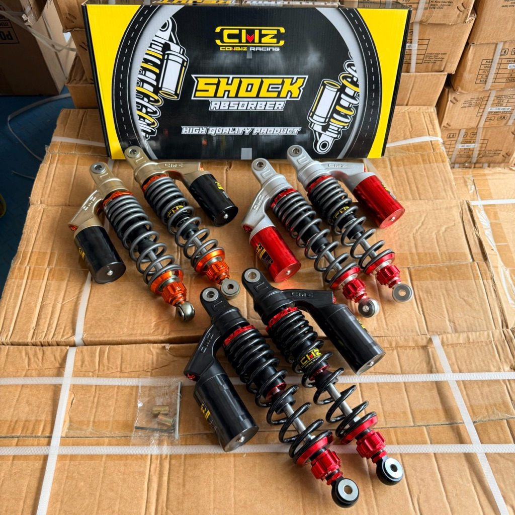 Shok Shockbreaker Copy Rcb Evo By CMZ ukuran 280 dan 320 CB GP MEGA PRO TIGER RX KING SUPRA X Fiz r 