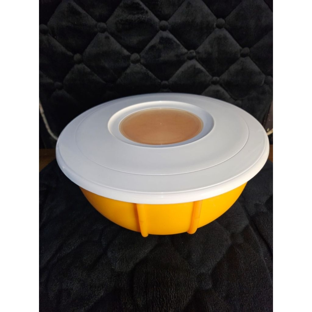 yellow mixing bowl tupperware 3 liter