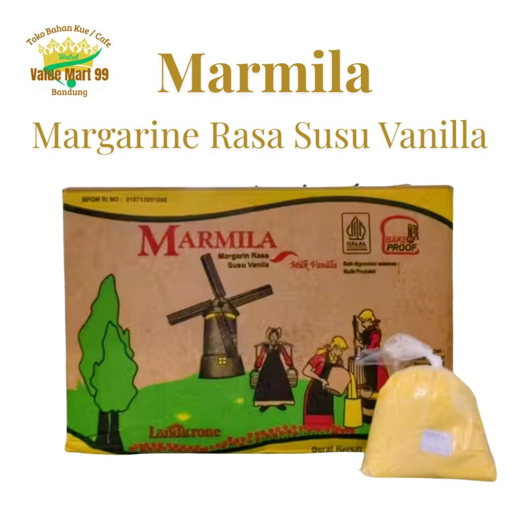 Marmila repack 250gr, 500gr & 1kg