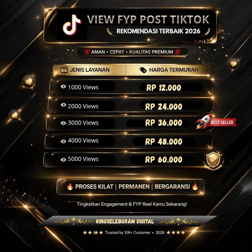 Views Post FYP Indonesia Terpercaya Permanen Bergaransi Selamanya