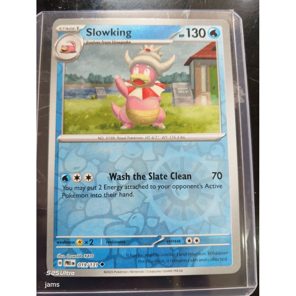 Pokemon Slowking reverse holo en