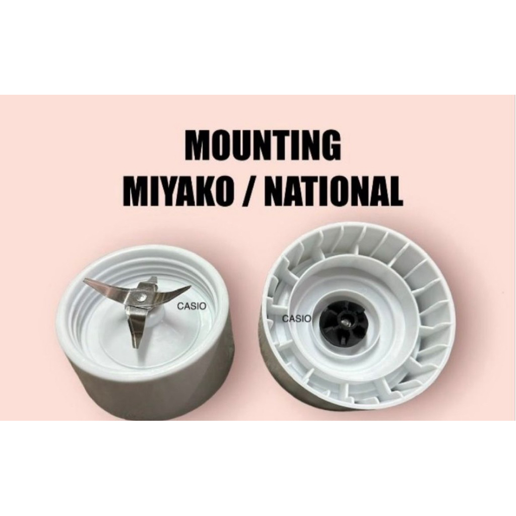Pisau Blender Miyako/national lama || Mounting blender national