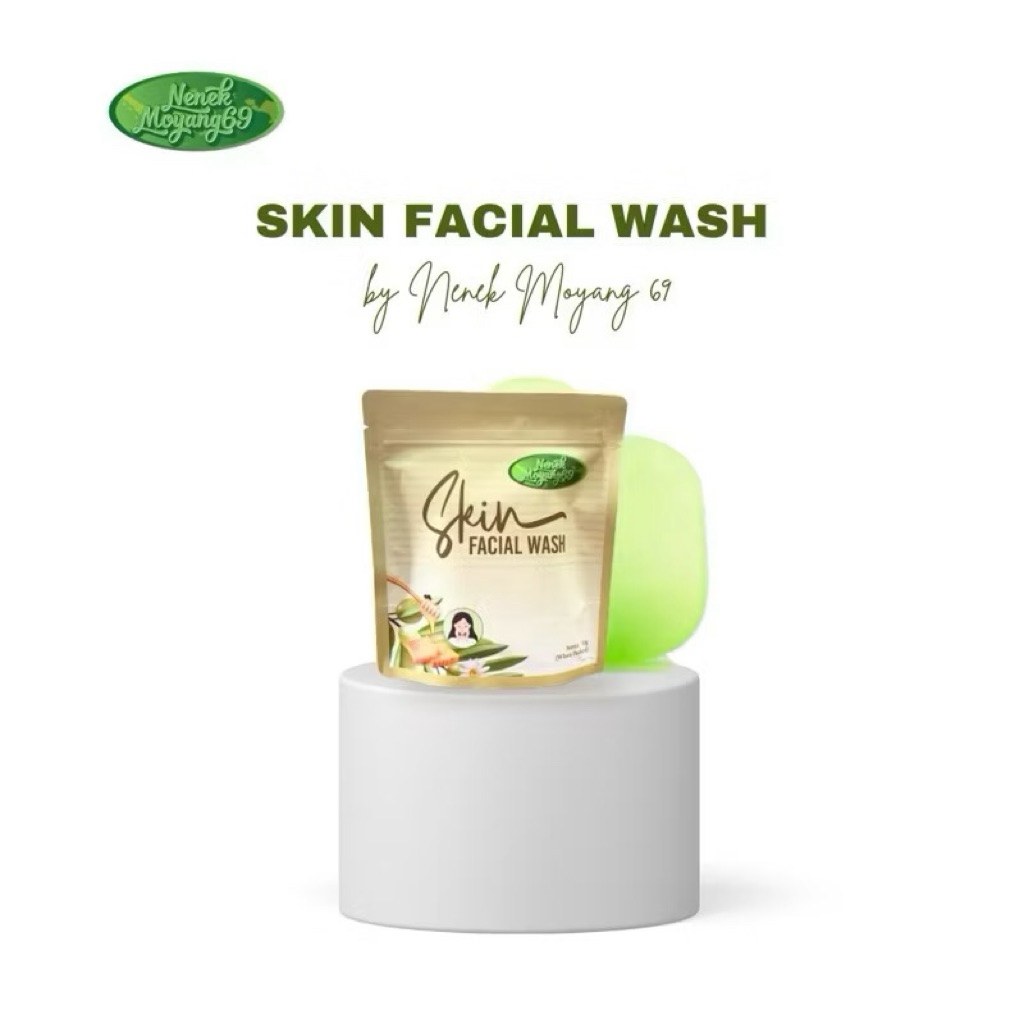 Sabun Wajah NenekMoyang69 Dengan Nicinamide Dan Aloe Vera
