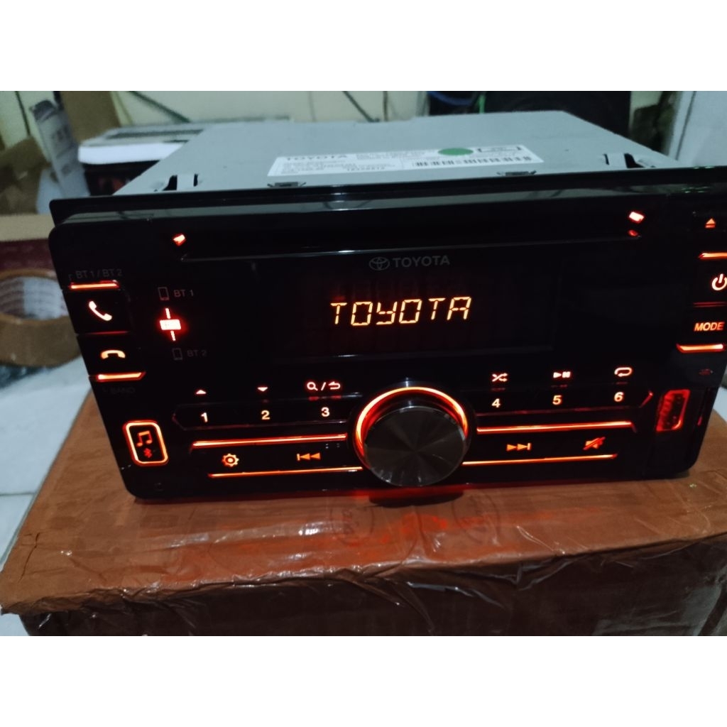 Head unit Copotan Toyota Calya JVC Kenwood Bisa bluetooth