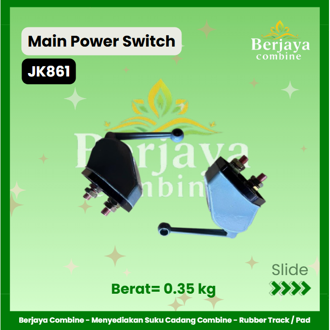 Main Power Switch / JK861 / Combine Harvester Maxxi Tipe BIMO102