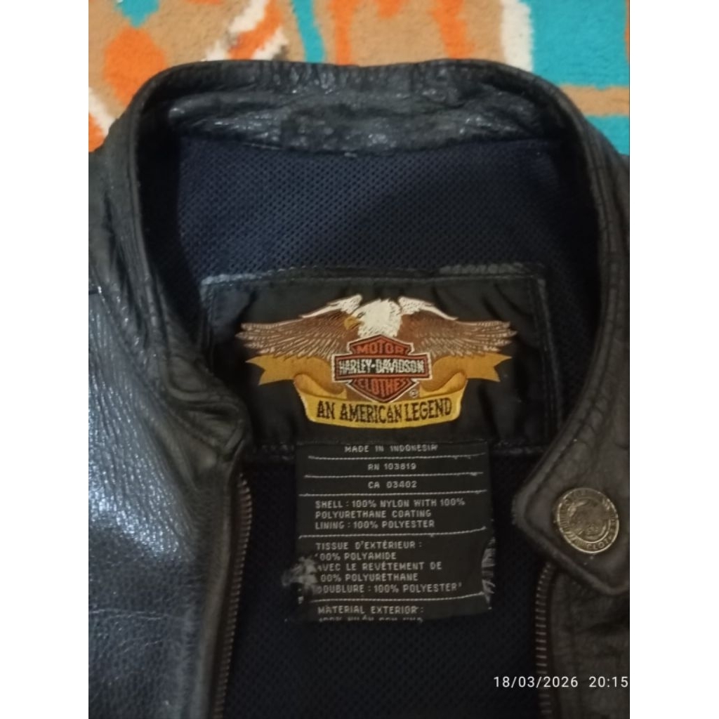 jaket kulit HD Second