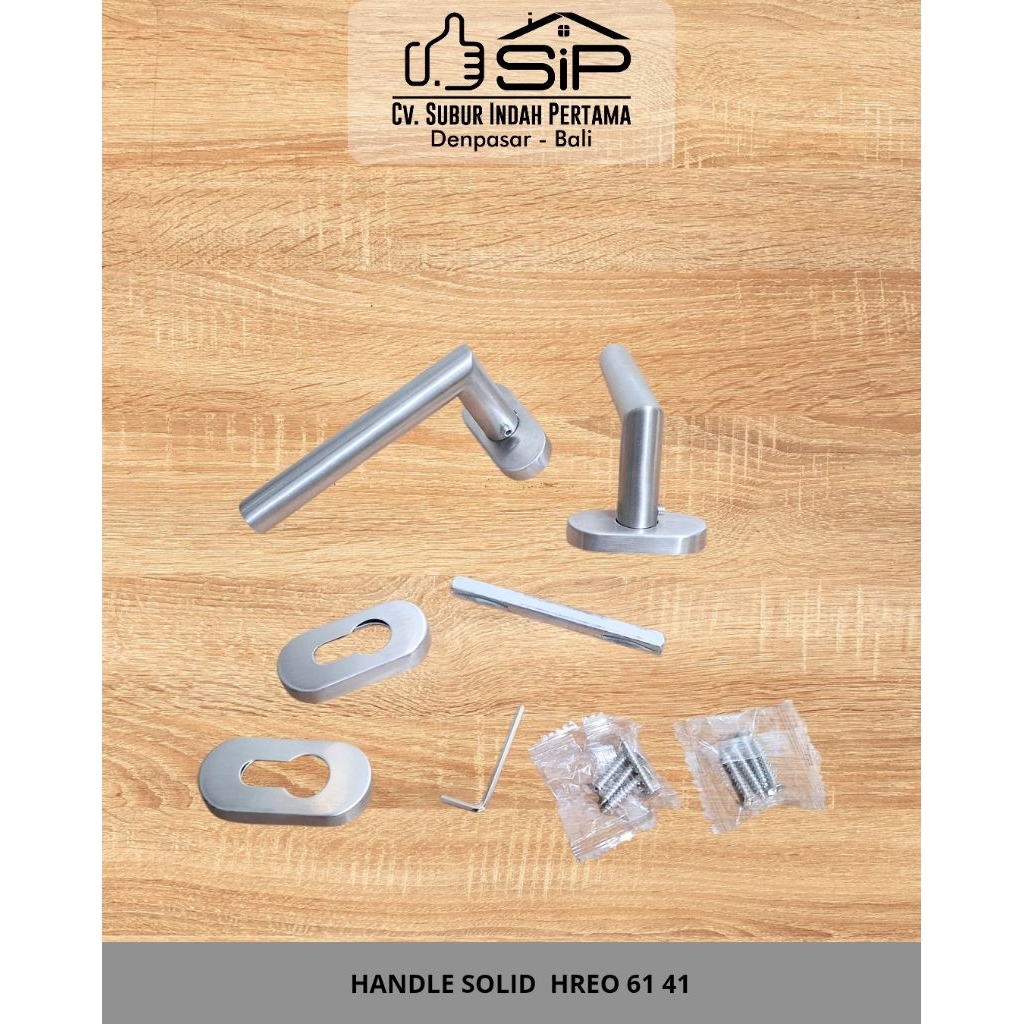 HANDLE SOLID HREO 61-41/HANDLE PINTU MEREK SOLID