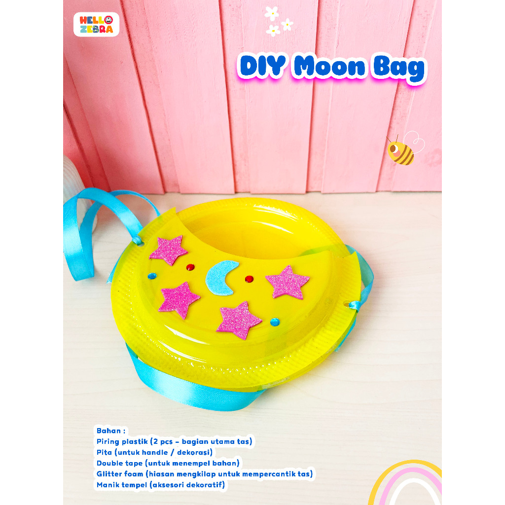 DIY Moon Bag | Kreasi Tas Ramadhan Lebaran Hampers | Kreasi Tas Hampers | Tas Hampers Snack | Hamper