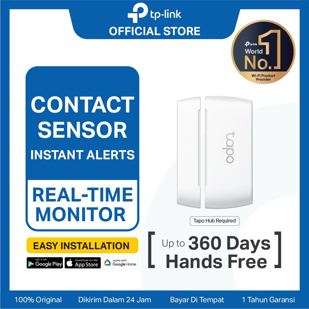 TP-LINK Tapo T110 Smart Contact Sensor Smart Wi-Fi automate your home