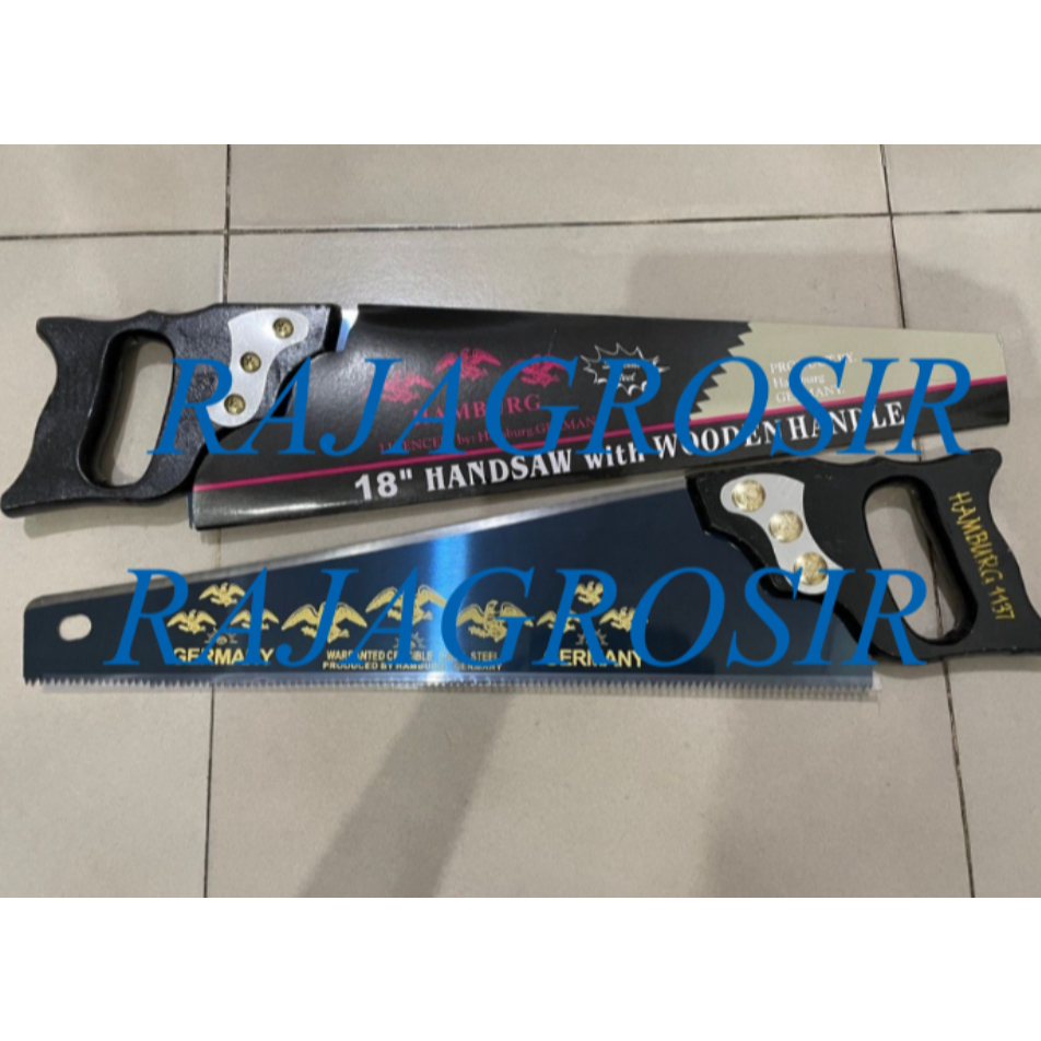 [ORIGINAL] Gergaji Kayu Germany Cap Mata 18” inci