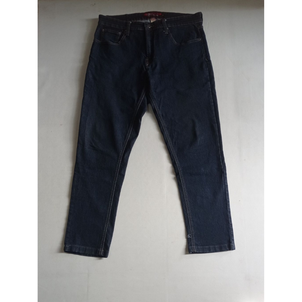 Celana Jeans Dark Blue Denim Skinny Size 36 Second Brand Gabrielle