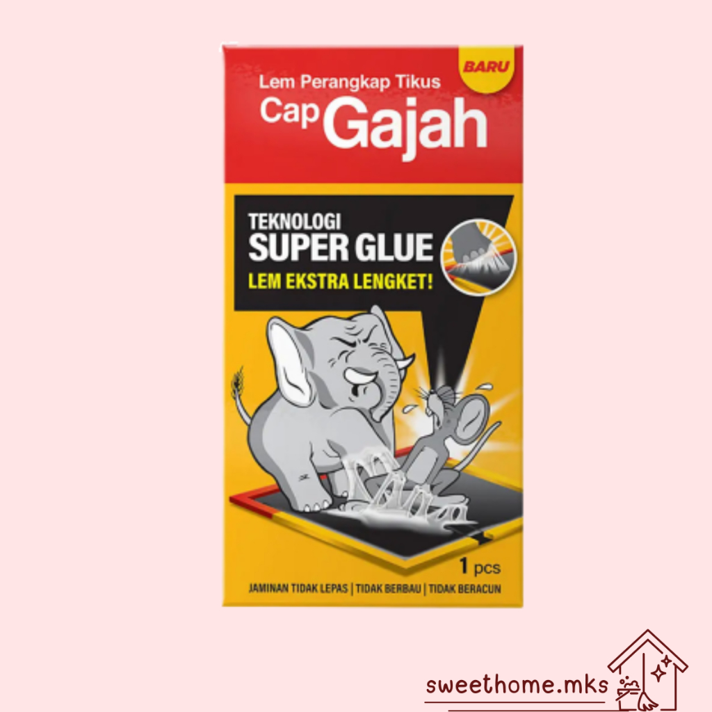 Cap Gajah Lem Perangkap Tikus dan Hama