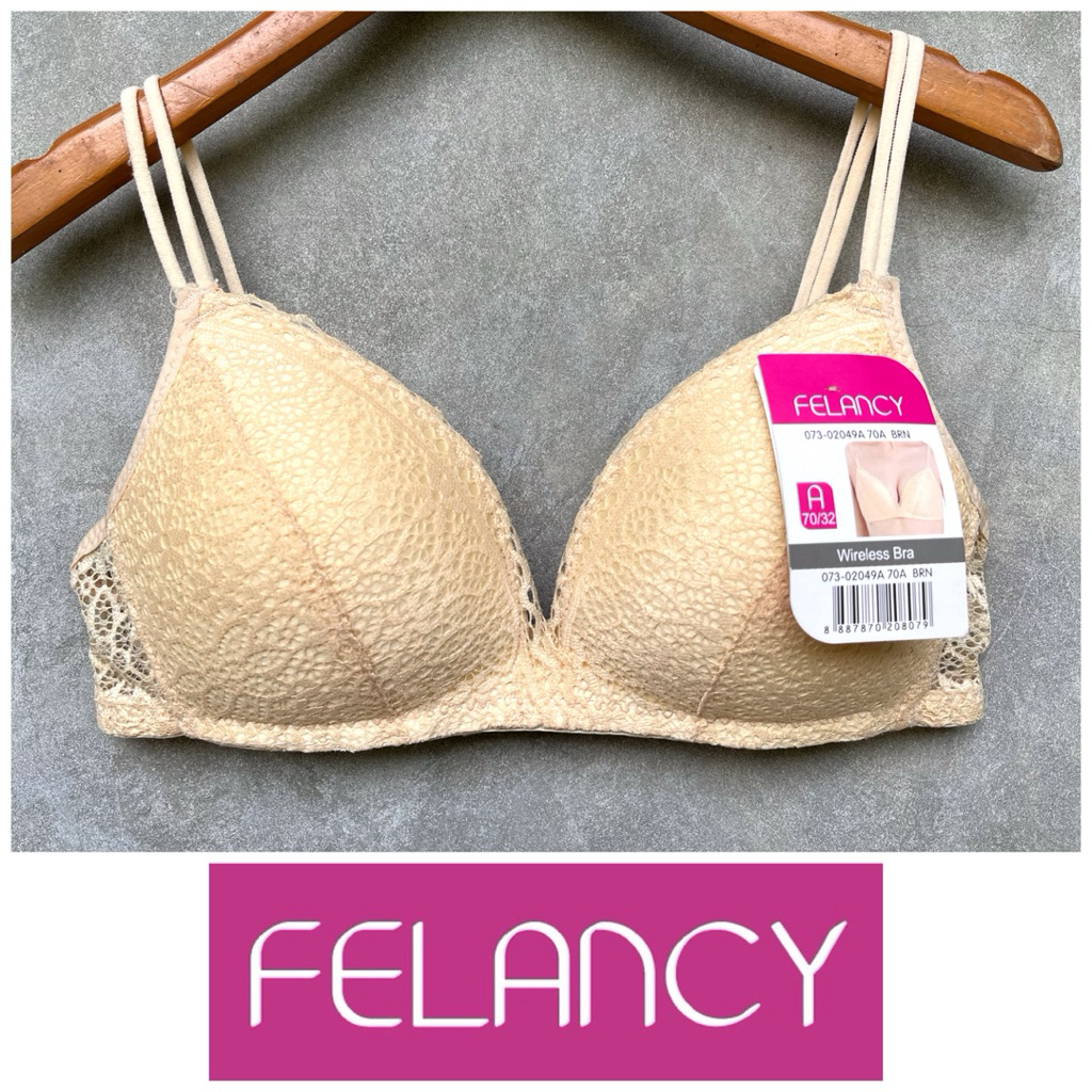 CODE BF049 BRN Bra Felancy Size hanya 32A, 34A