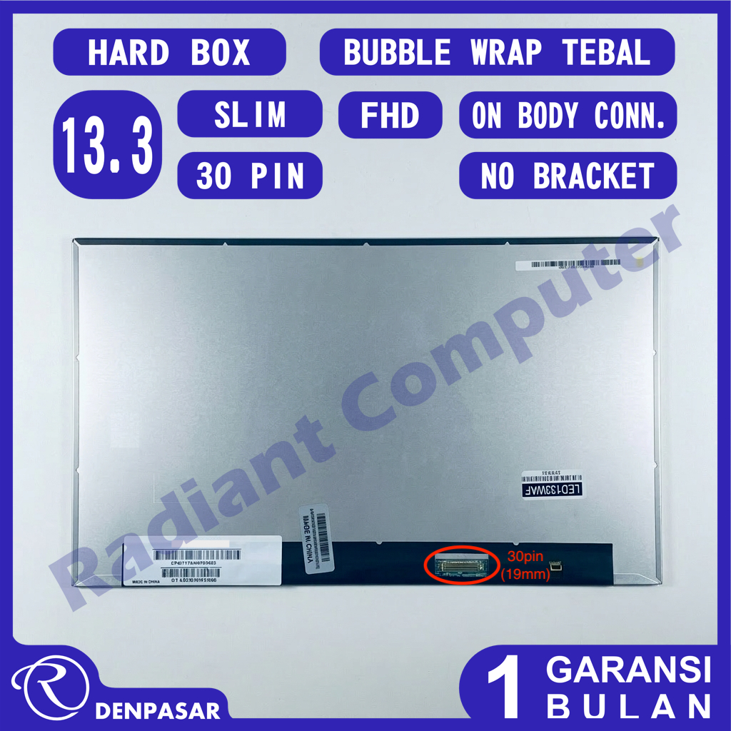 LCD LED No Touchscreen Toshiba Portege X30-F X30-G X30L-G