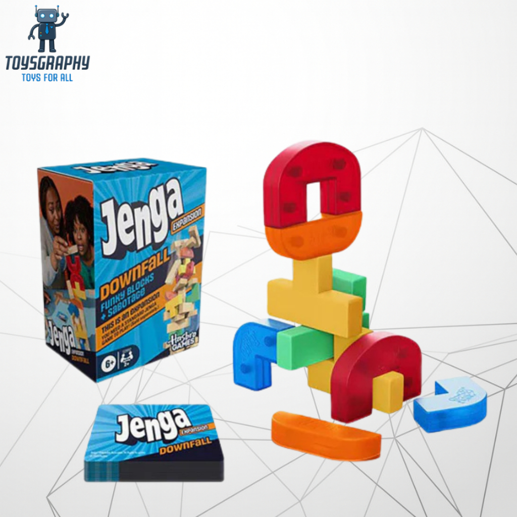 Jenga Expansion Downfall Jenga Games Funky Blocks Sabotage
