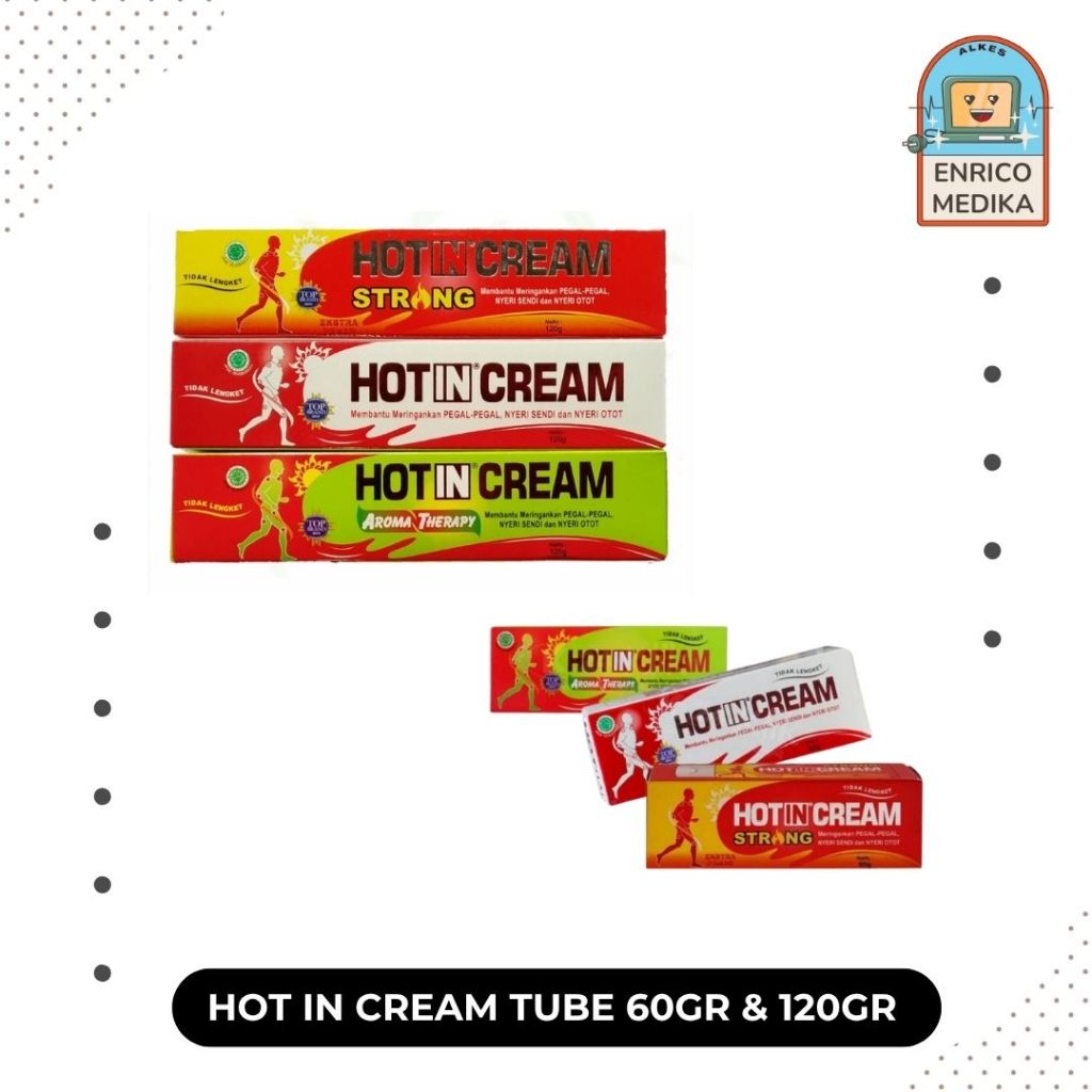Hot In Cream - Hot In Cream Tube 60gr & 120gr
