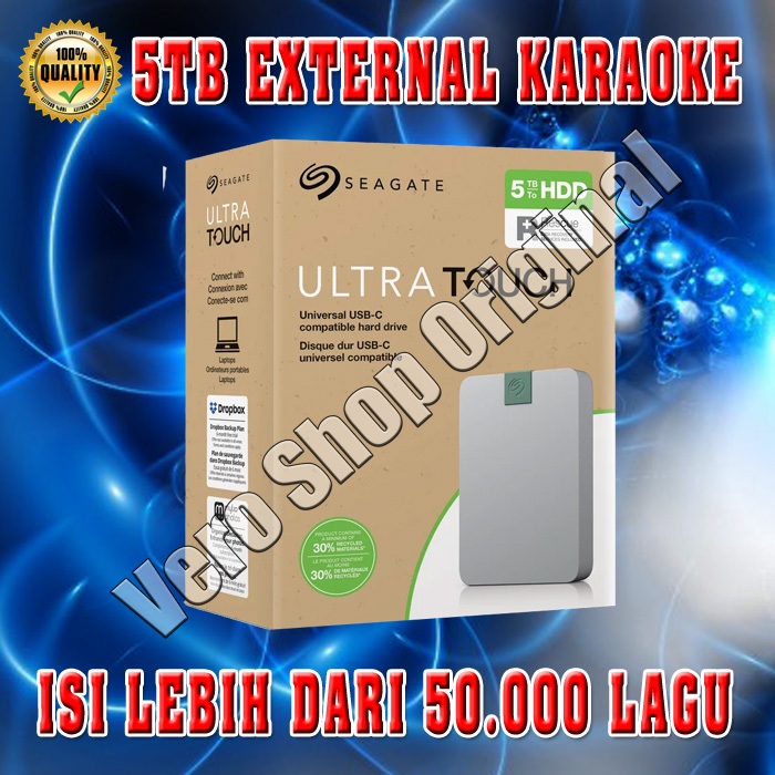 Lagu Karaoke PC Komputer Hardisk External 5 Tera Berisi Lebih Dari 60.000 Lagu Karaoke Terbaik 2026