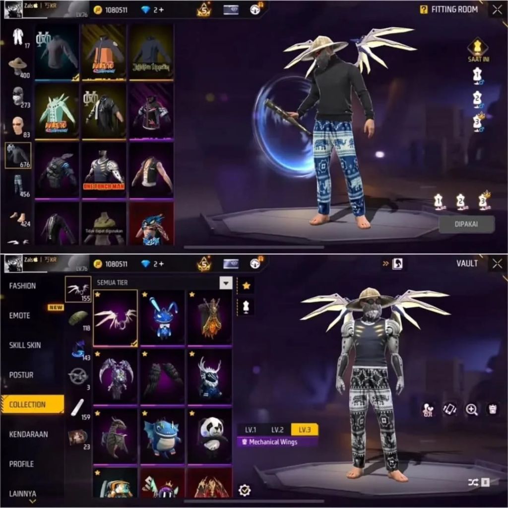 Terbaru akun sultan fre fire terbaru dan termurah amanah stok terbatas