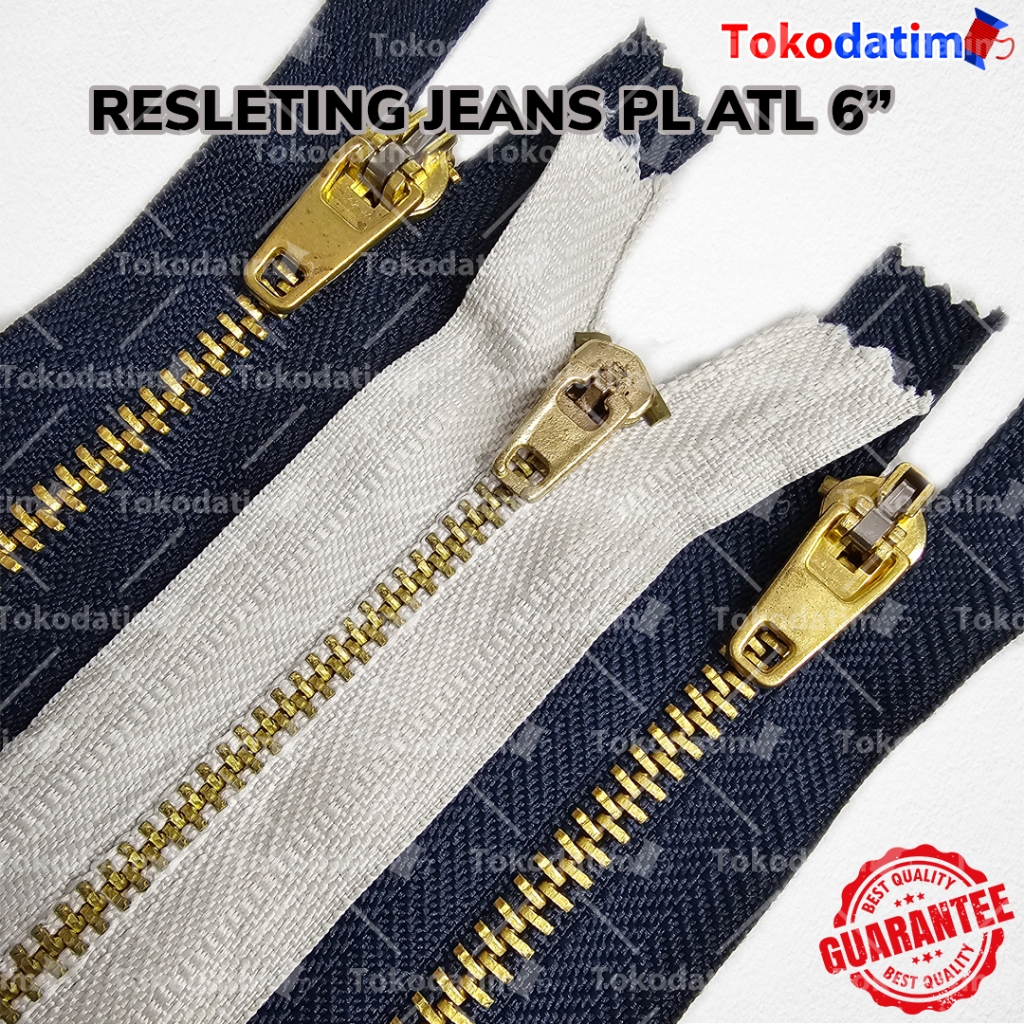 Resleting Jeans 6 inch PL ATL per lusin